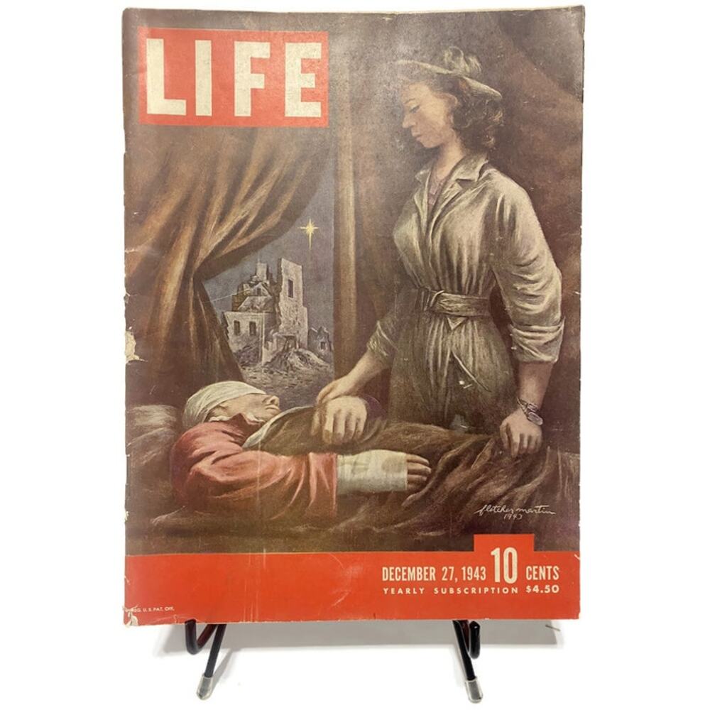 Life Magazine December 27 1943 The Experience of Battle Christmas War Paintings